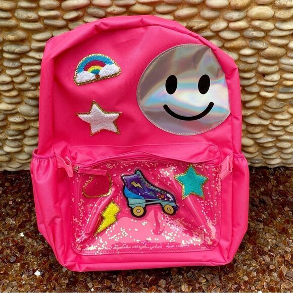 New NWT Office Depot Girls Pink Roller Skate School Backpack & Lunch Box Set - Picture 6 of 11